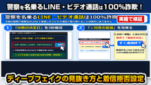 【2026年最新】警察や検察官を名乗る「ビデオ通話・LINE誘導」は100%詐欺！ディープフェイクの見抜き方と今すぐできる着信拒否・相談窓口